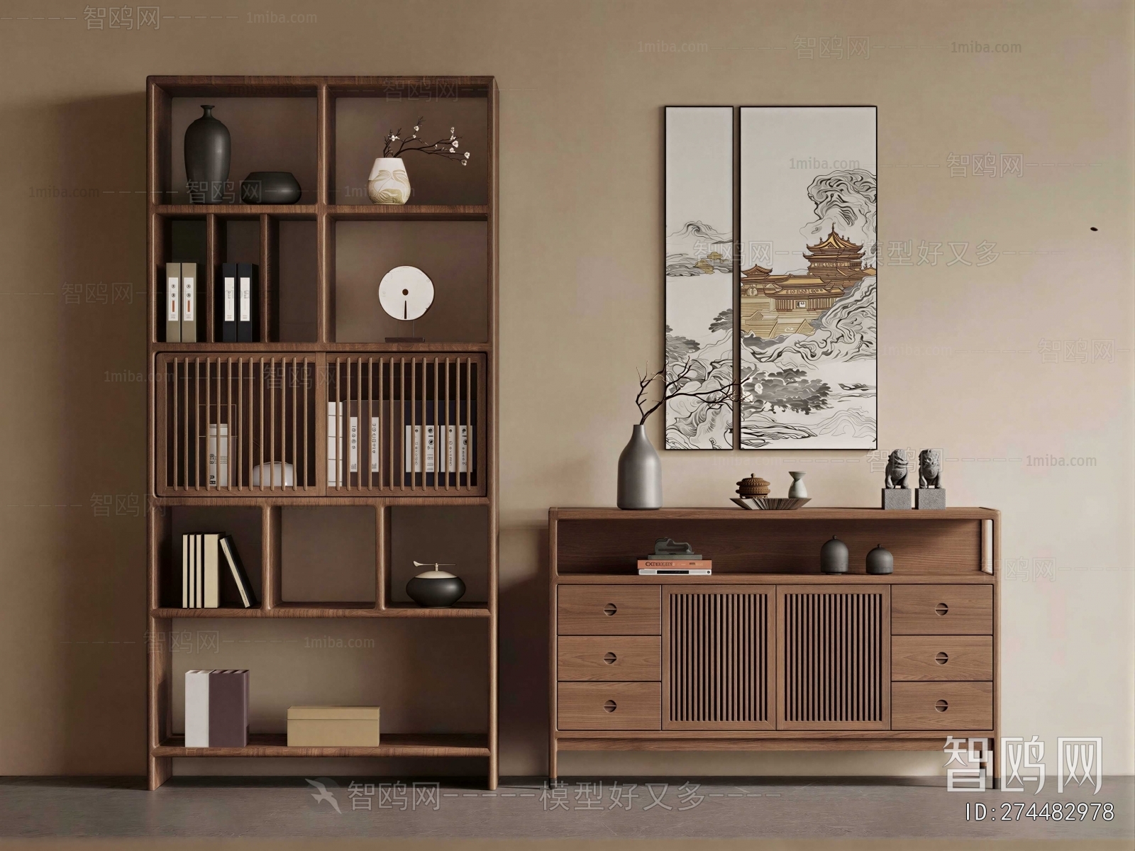 New Chinese Style Antique Rack