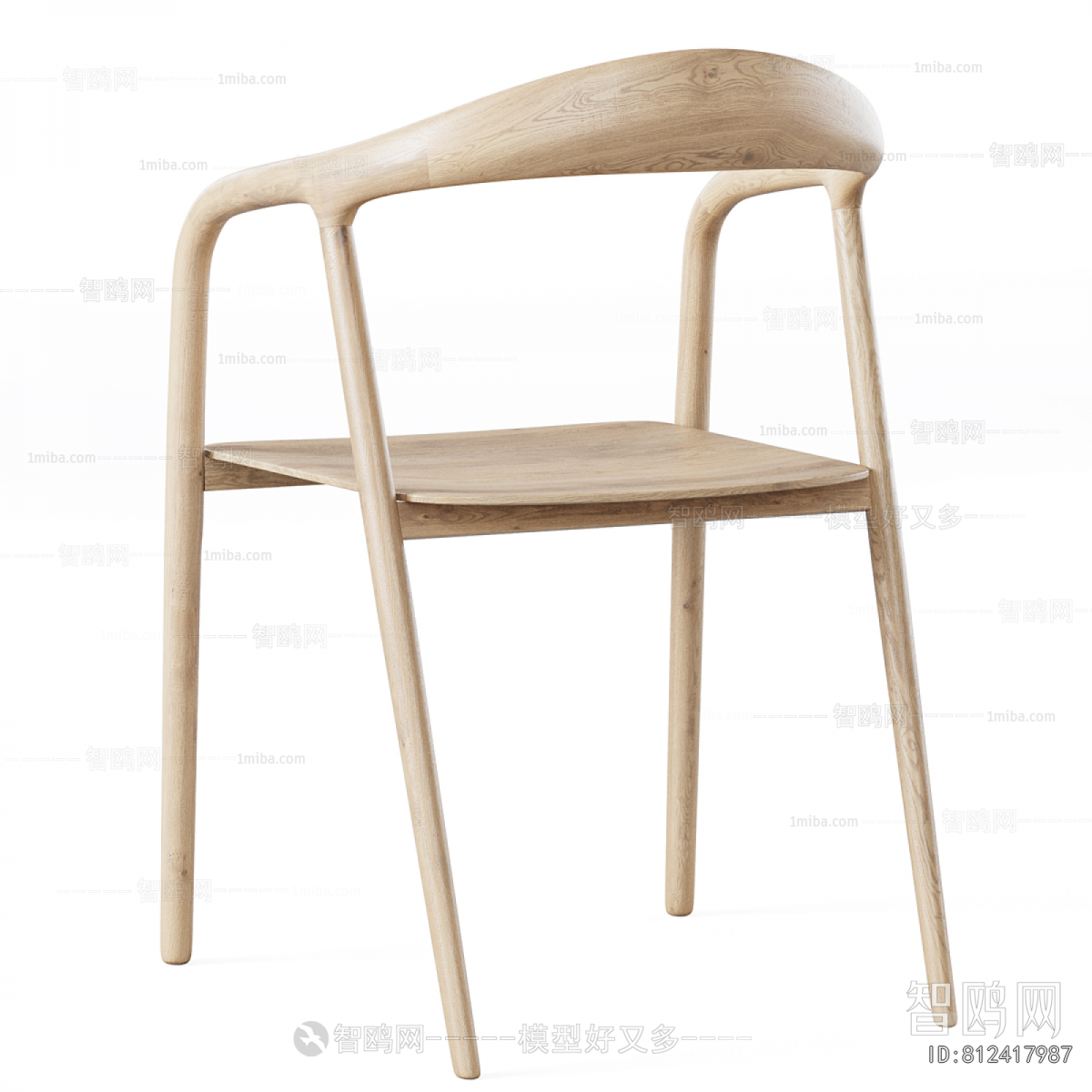 Nordic Style Single Chair
