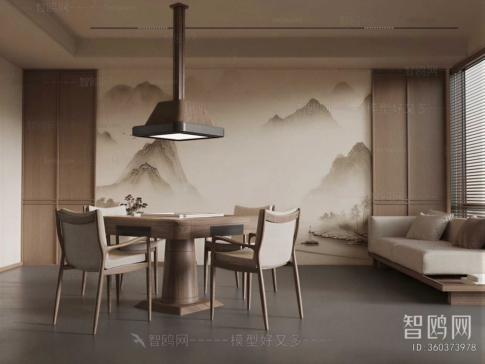 New Chinese Style Chess And Card Room