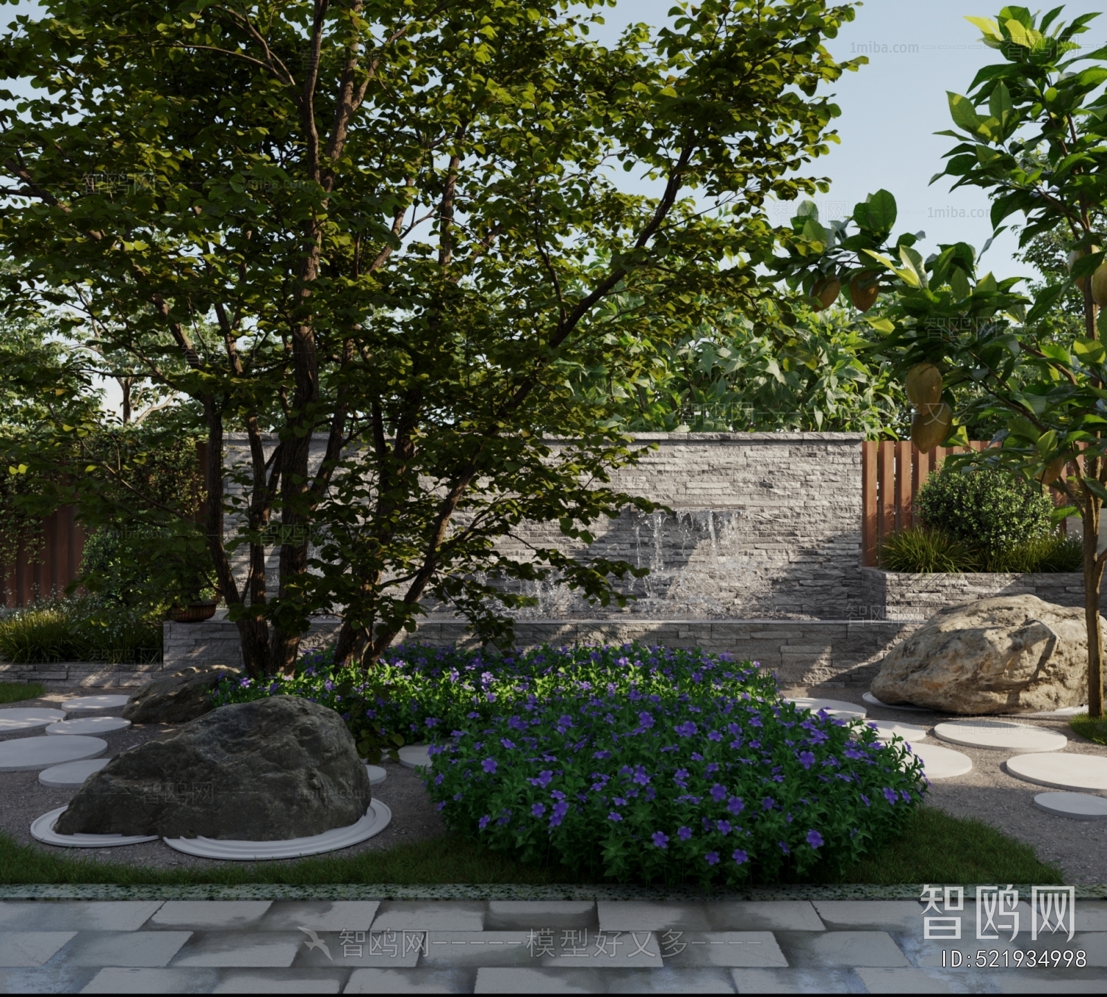 Modern Courtyard/landscape