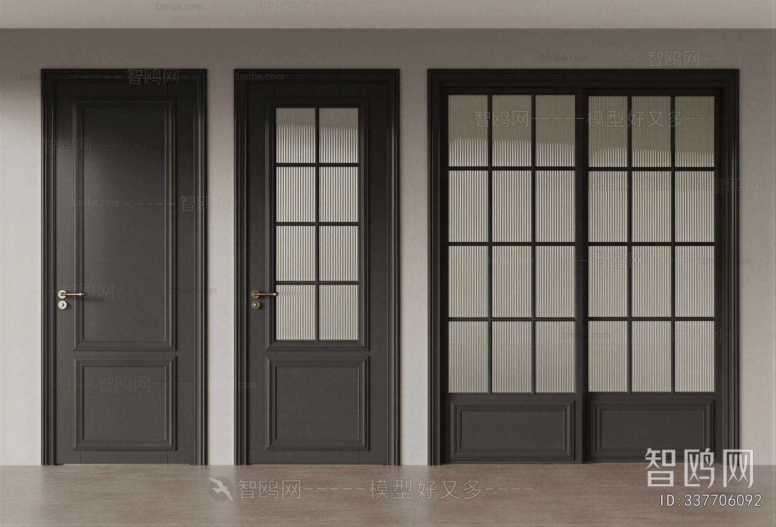 French Style Single Door