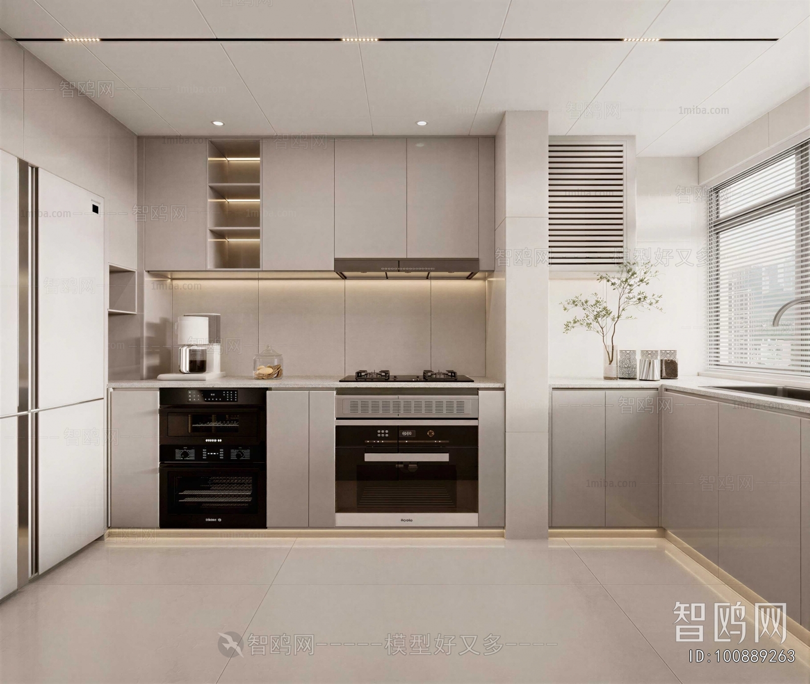 Modern The Kitchen