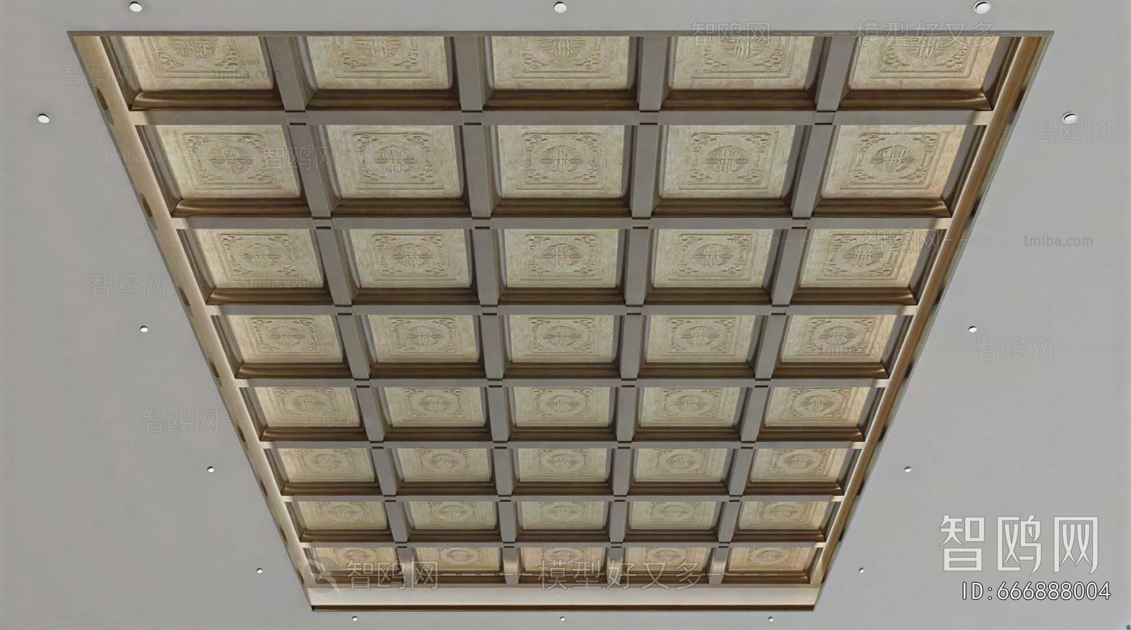 New Chinese Style Suspended Ceiling