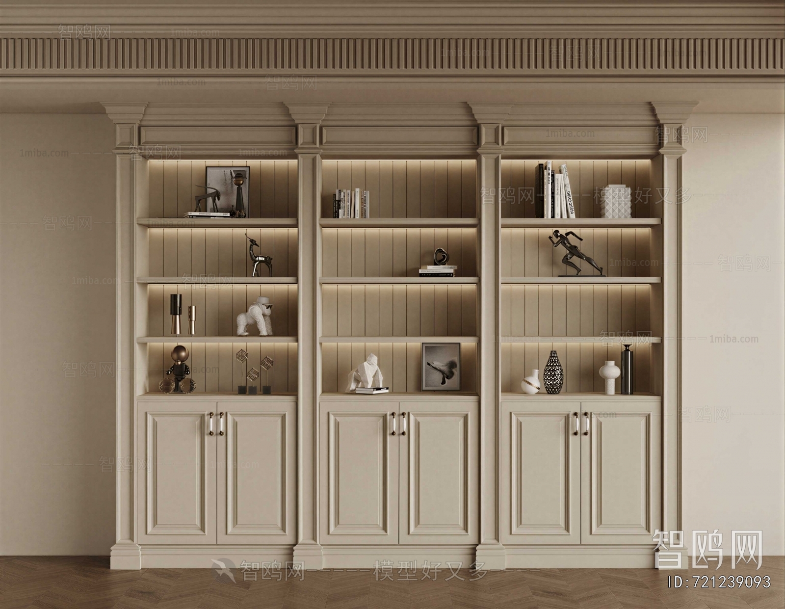 French Style Bookcase