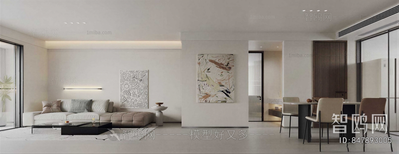 Nordic Style A Living Room