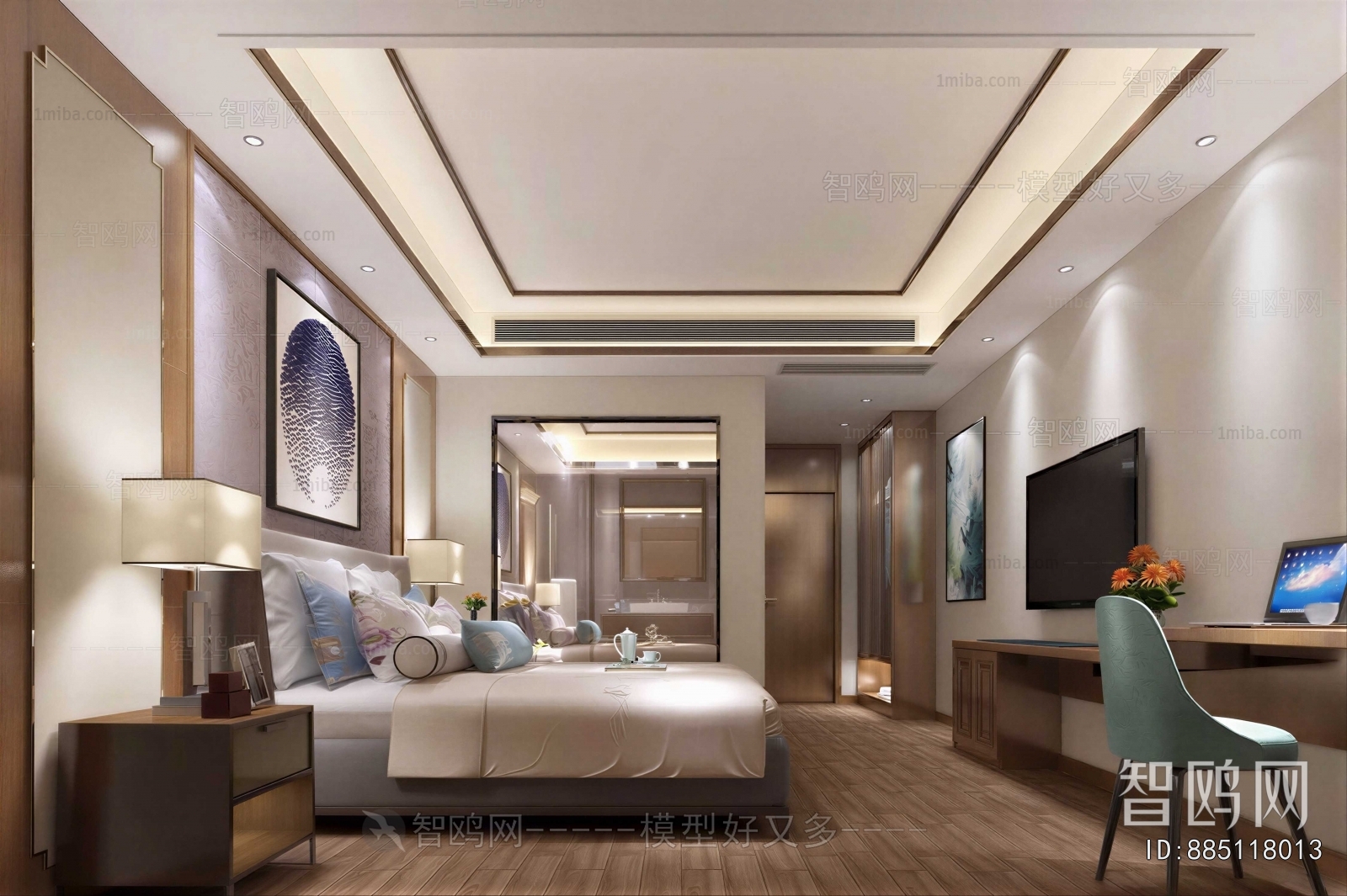 New Chinese Style Guest Room