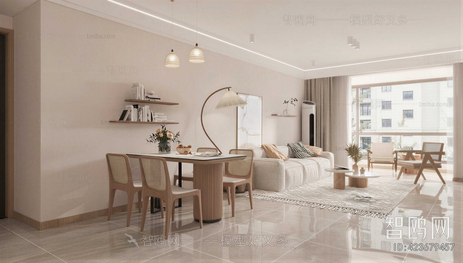 Nordic Style A Living Room