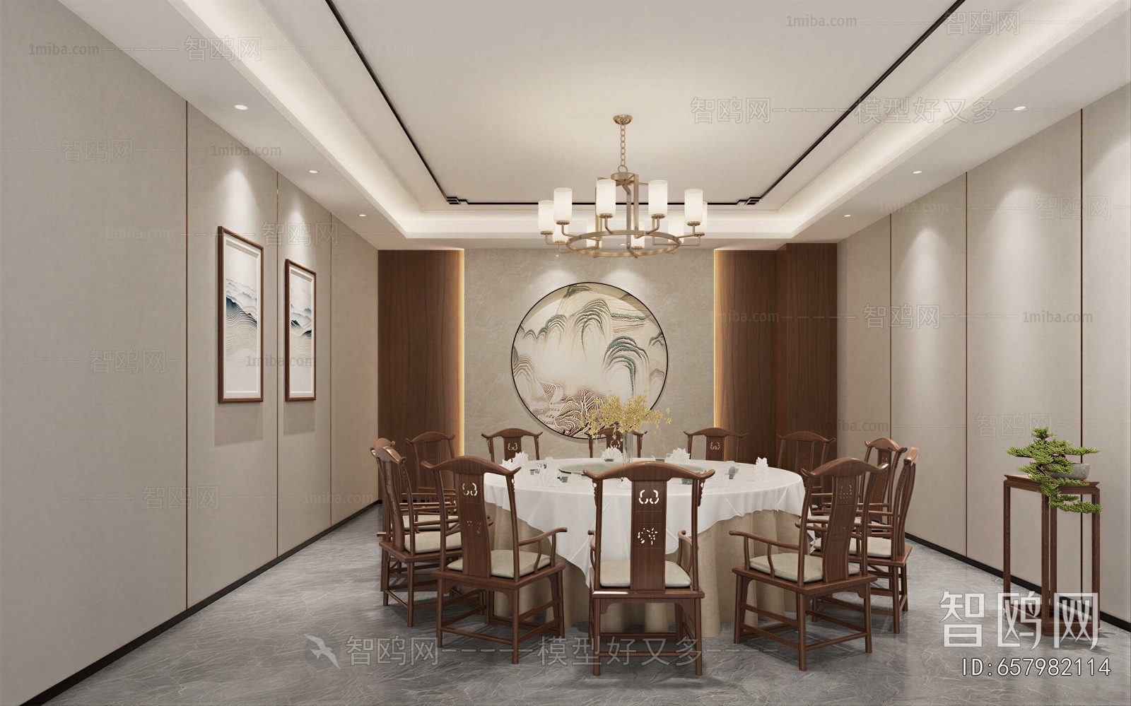 New Chinese Style Restaurant Box