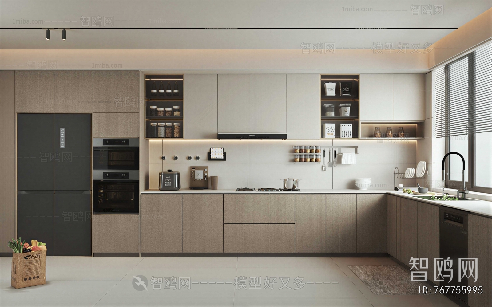 Modern The Kitchen
