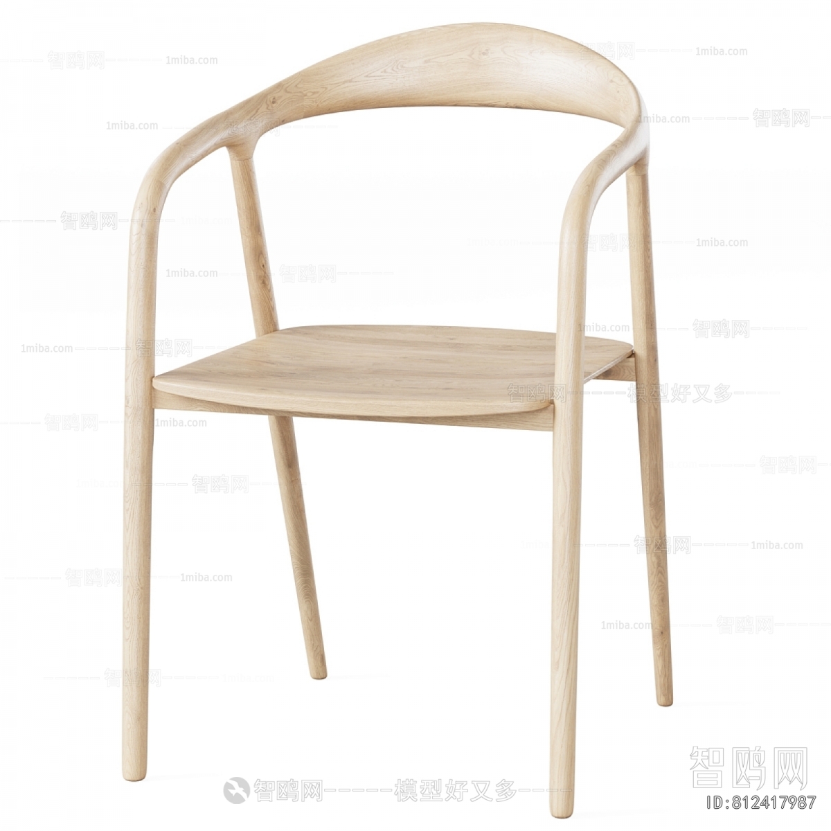 Nordic Style Single Chair