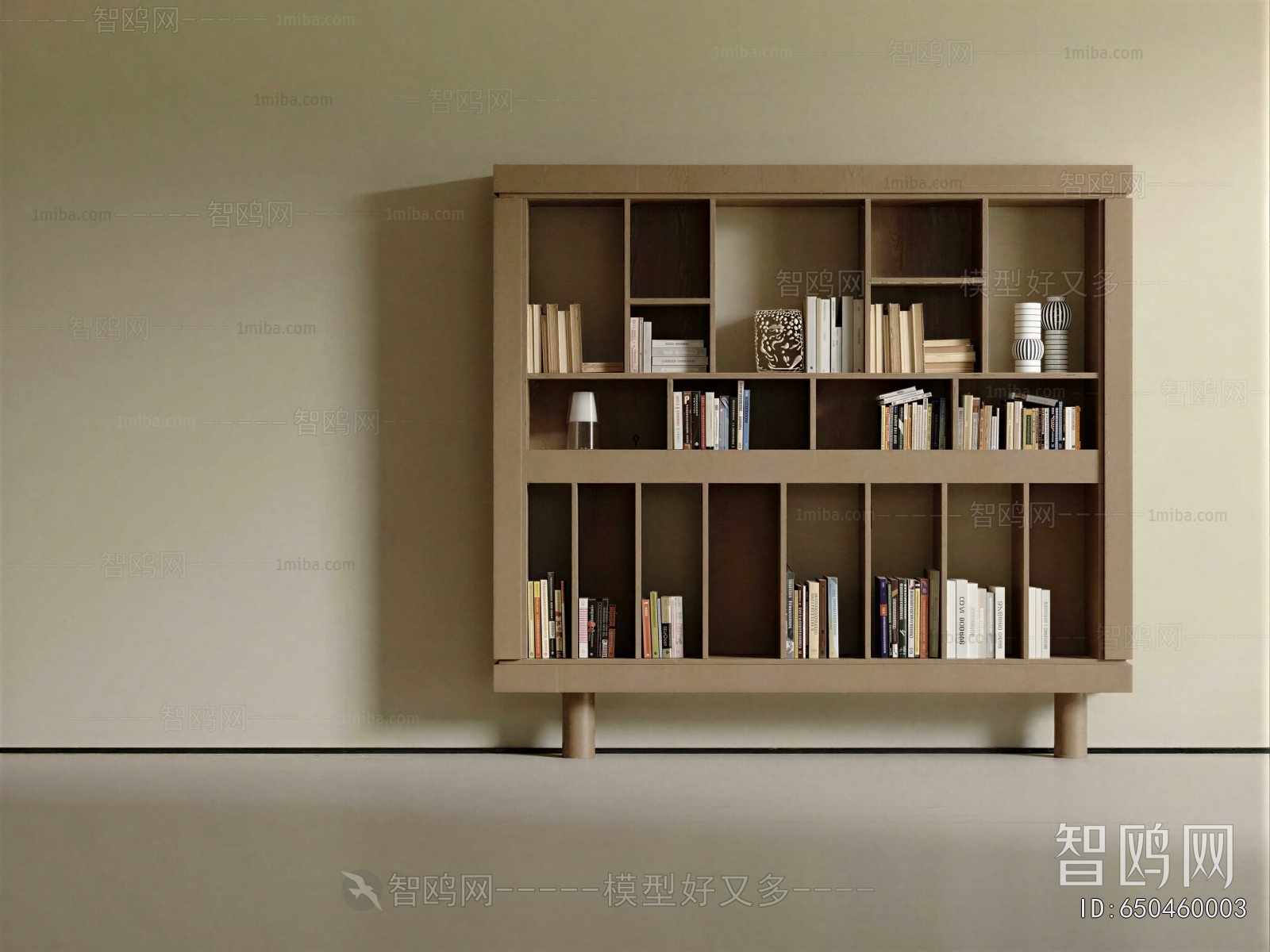 Wabi-sabi Style Bookcase