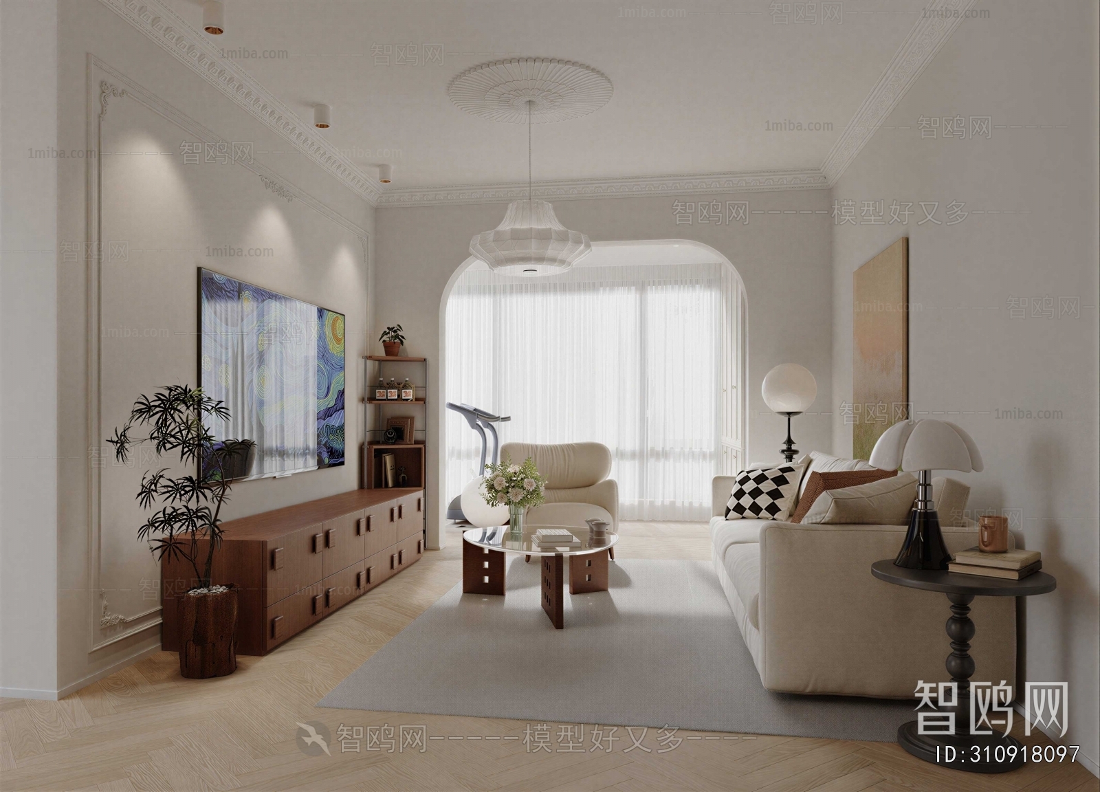 French Style A Living Room