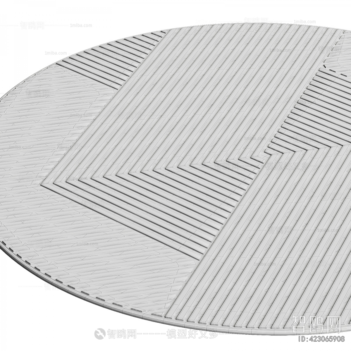 Modern Circular Carpet