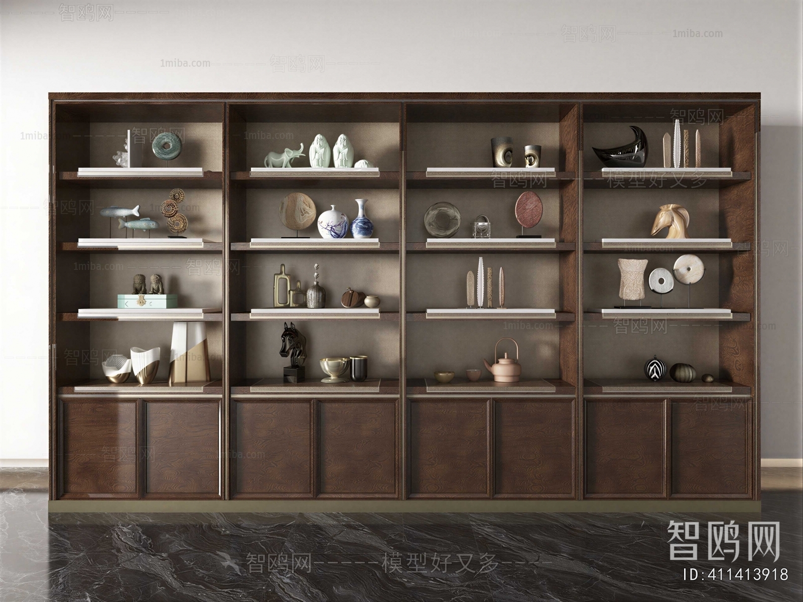 New Chinese Style Decorative Cabinet