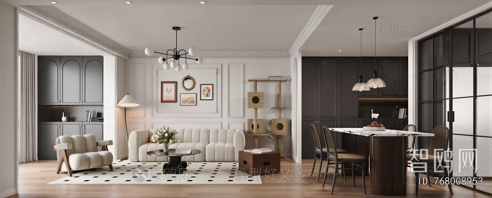 French Style A Living Room