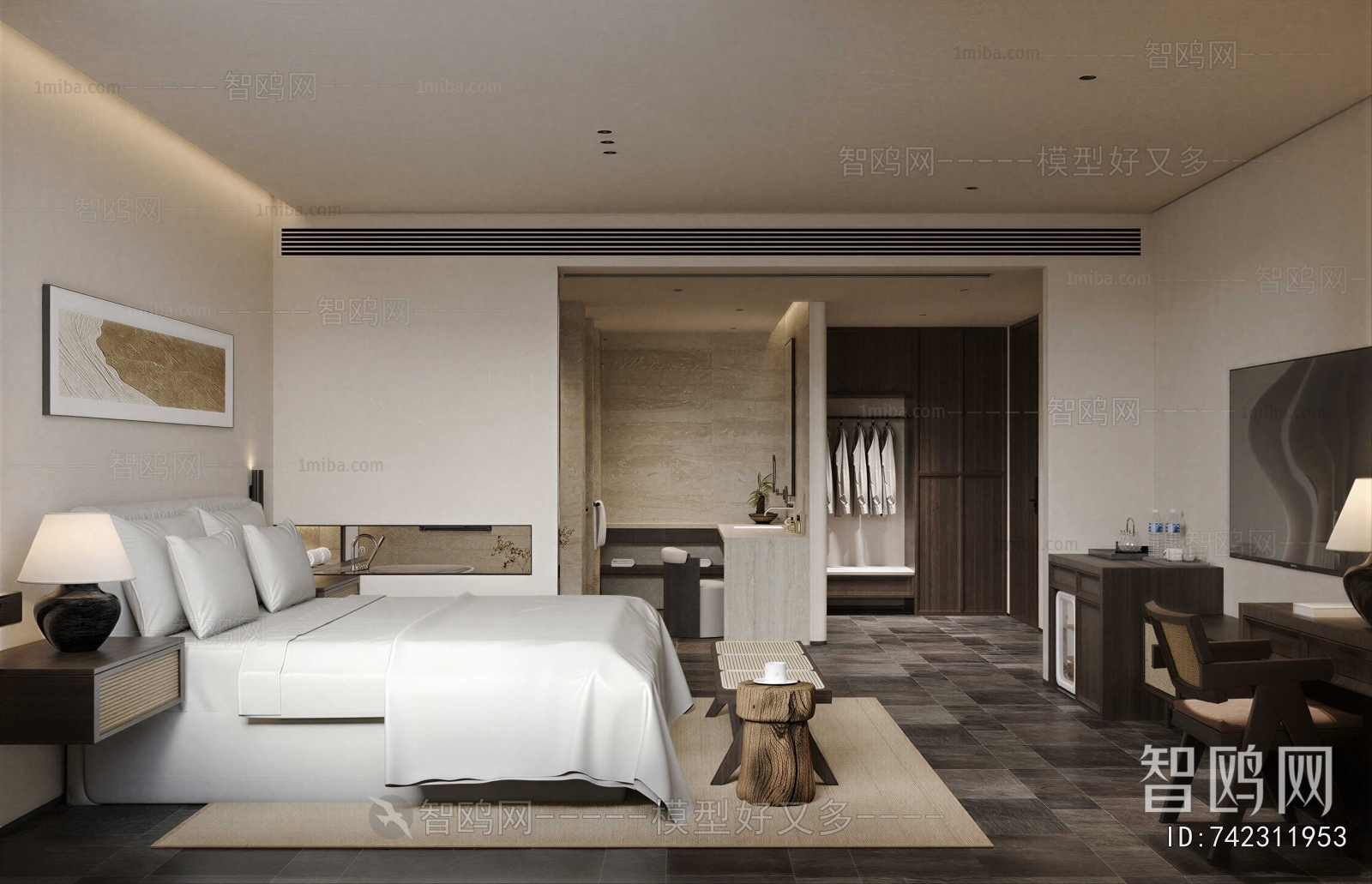 New Chinese Style Guest Room