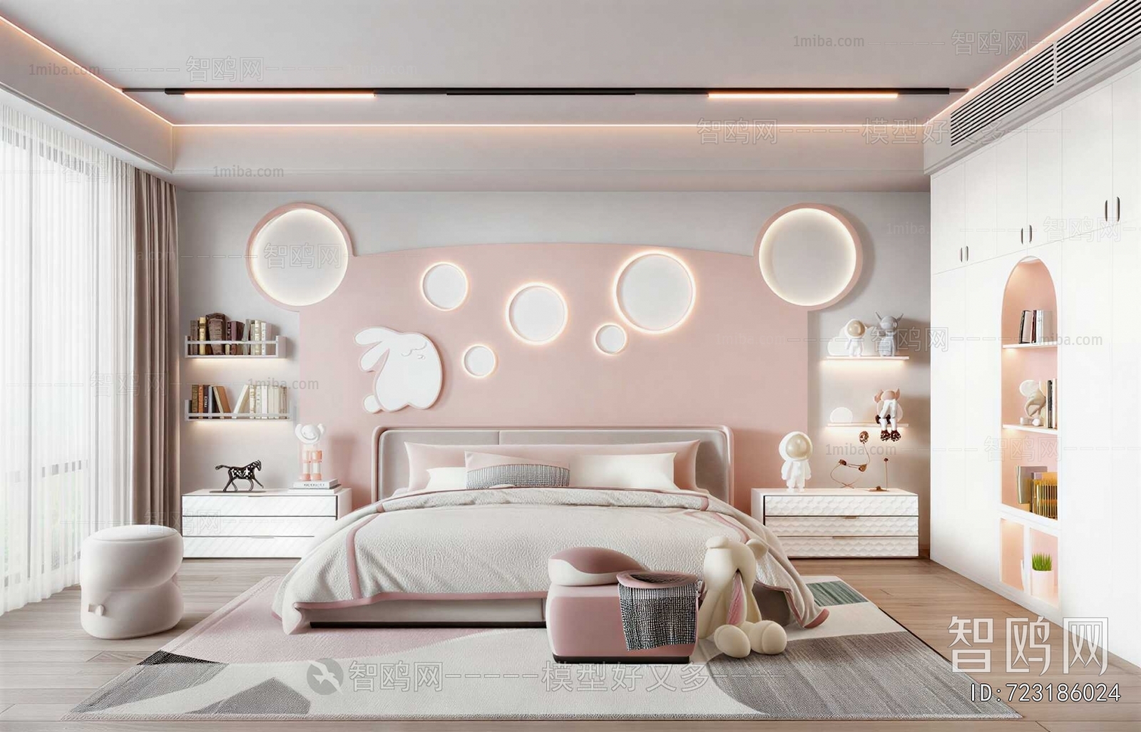 Modern Girl's Room Daughter's Room