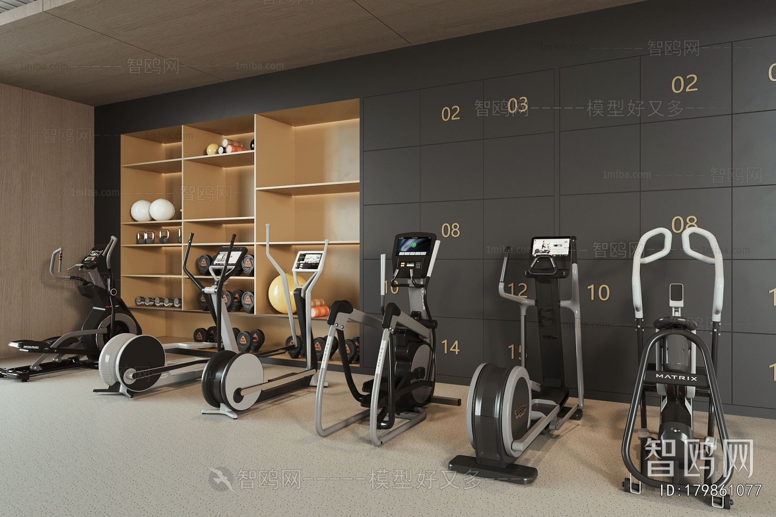 Modern Fitness Equipment