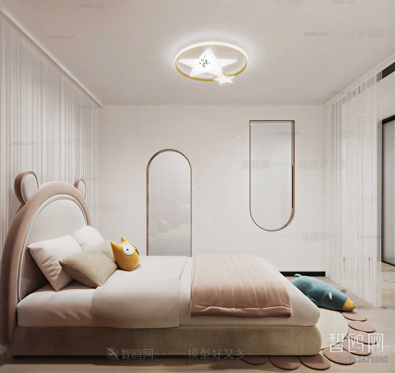 Modern Girl's Room Daughter's Room