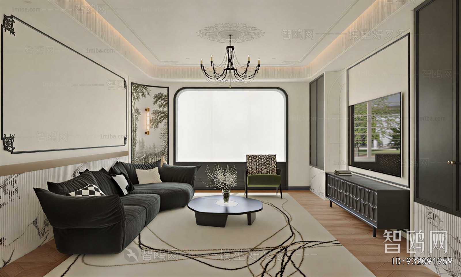 French Style A Living Room