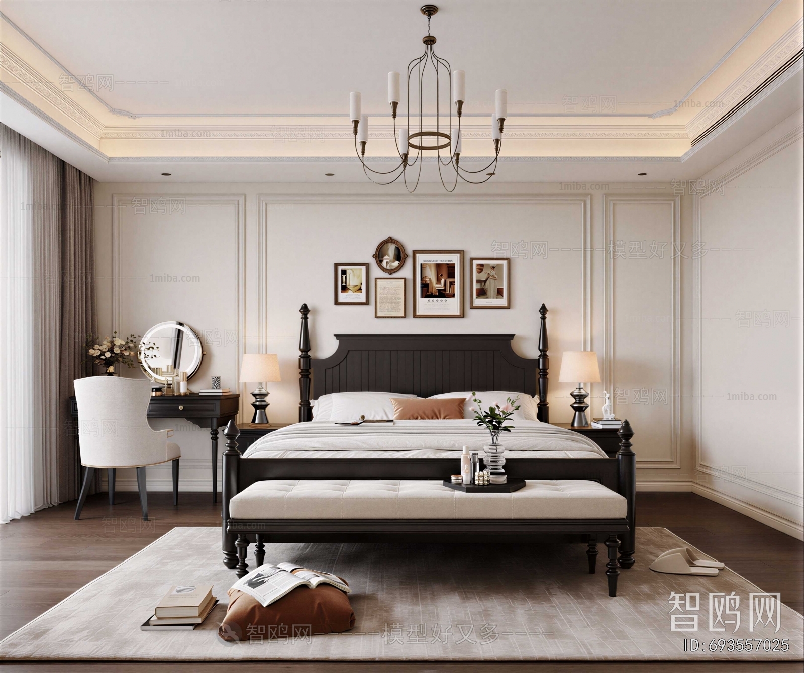 French Style Bedroom