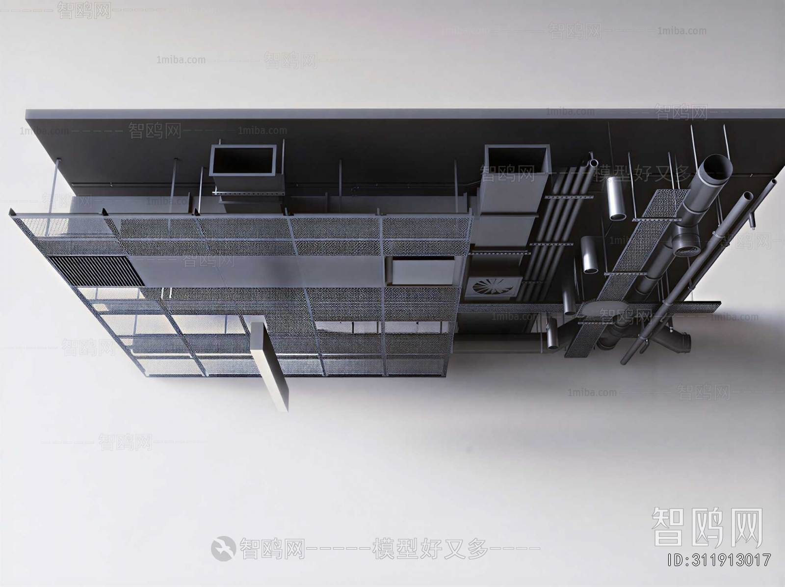 Industrial Style Suspended Ceiling