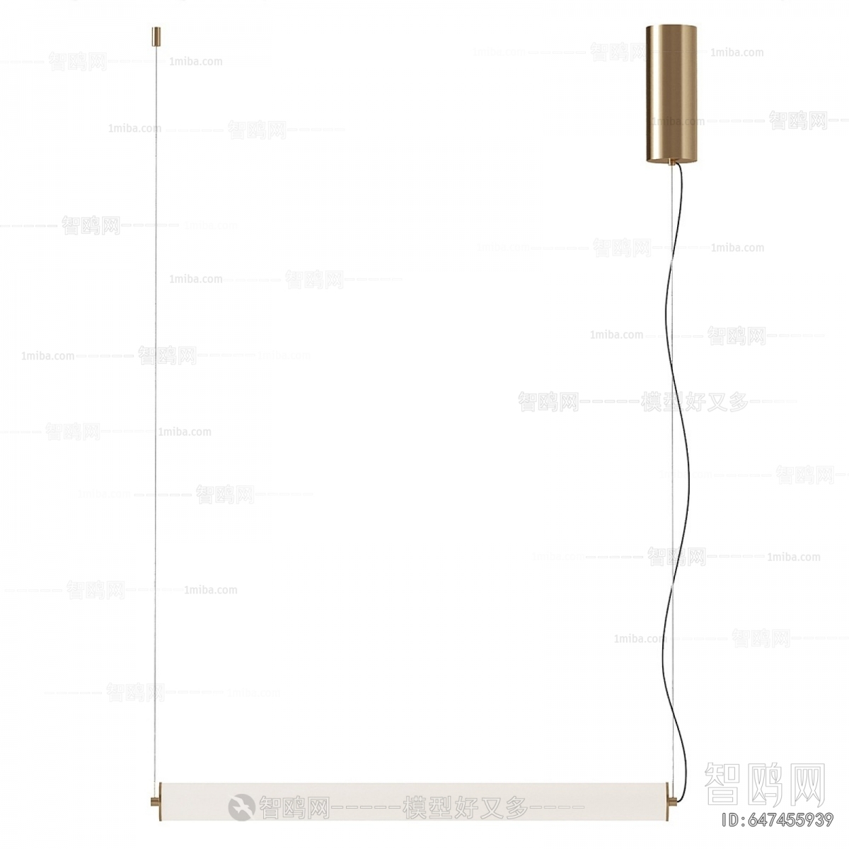 Modern Long Chandelier