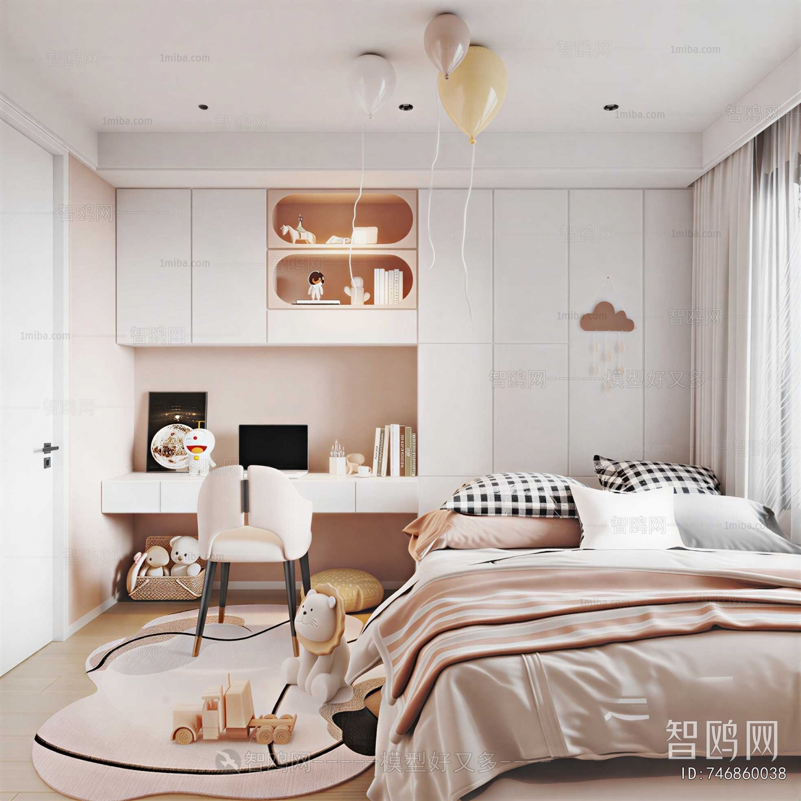 Modern Girl's Room Daughter's Room