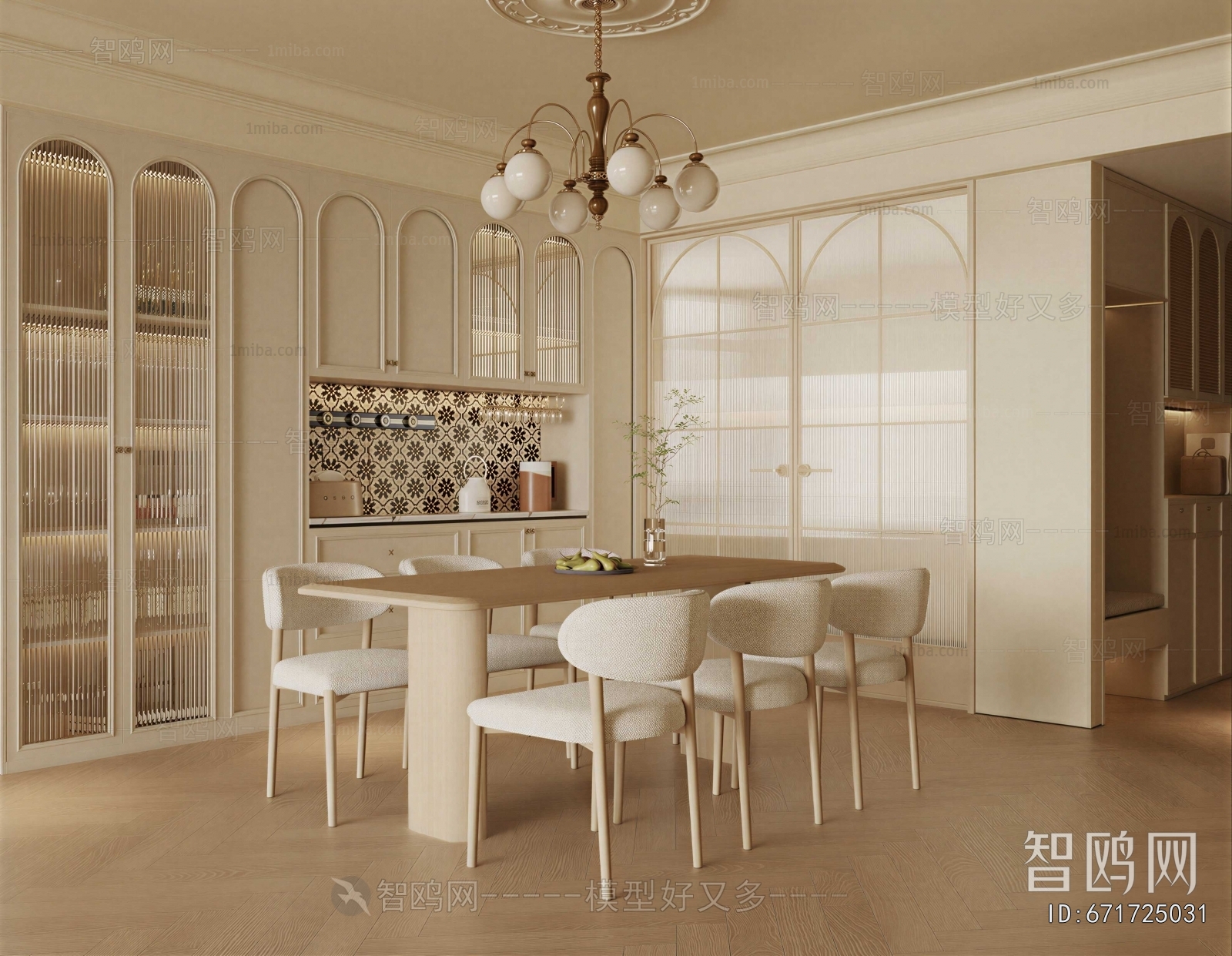 French Style Dining Room