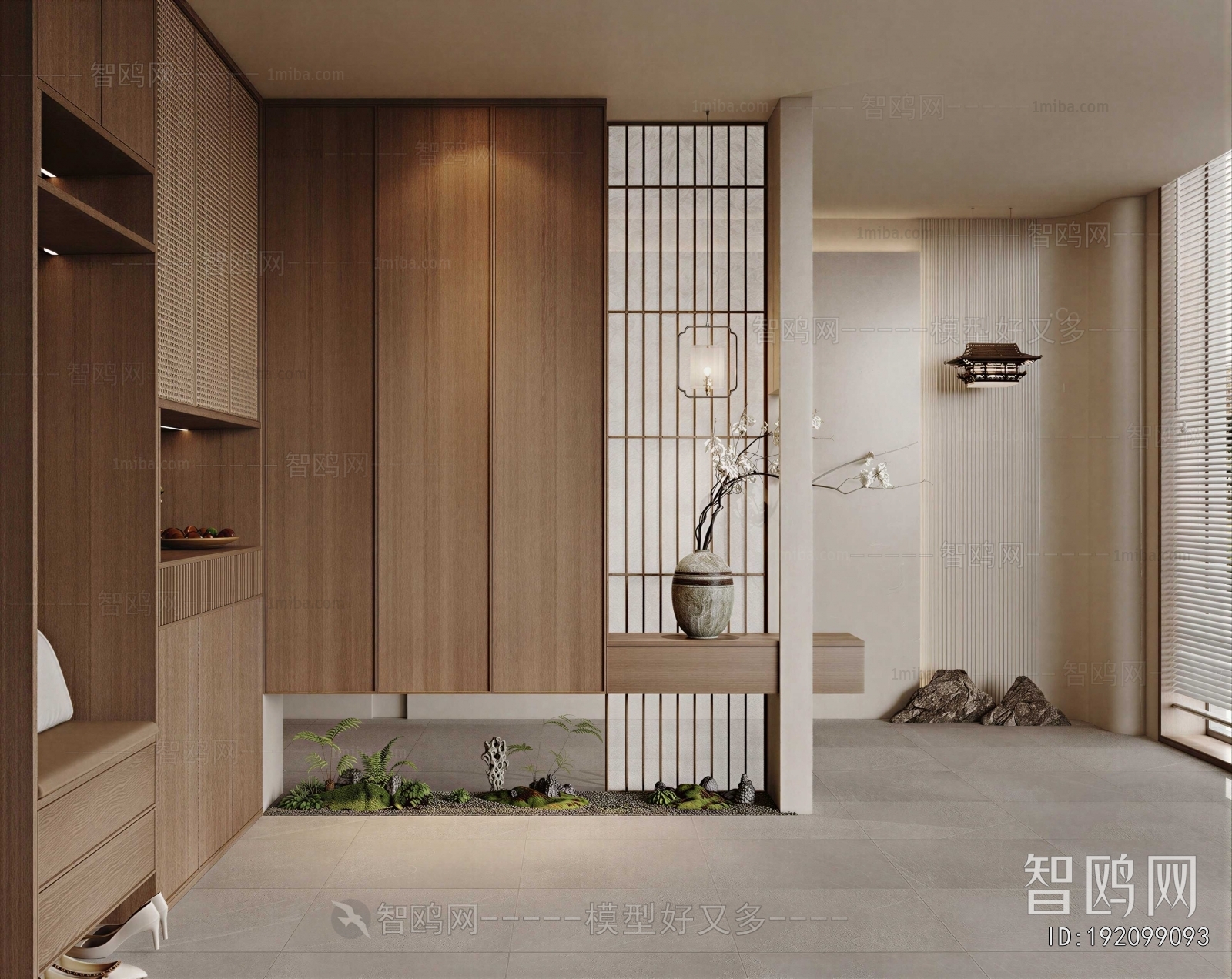 New Chinese Style Hallway