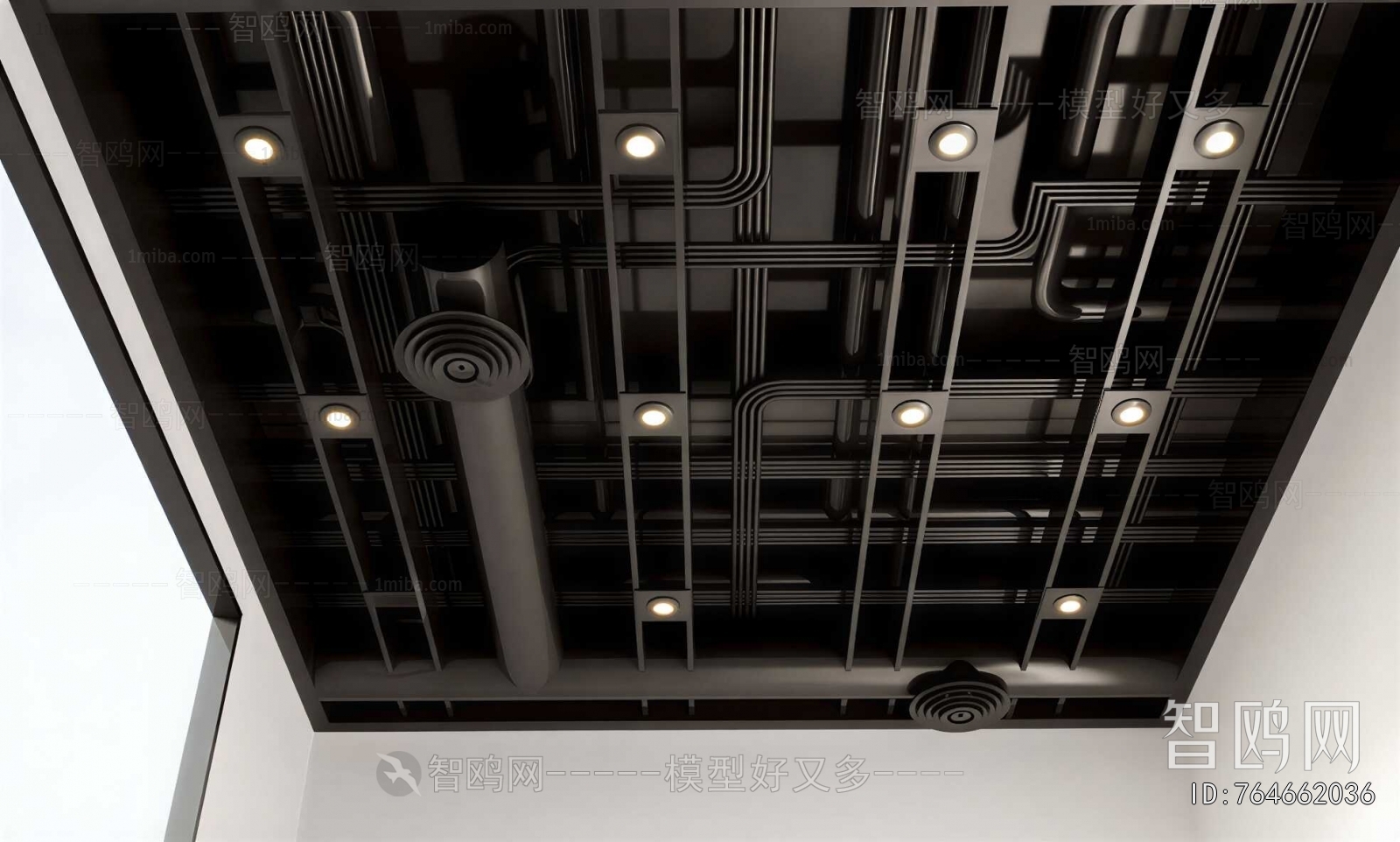 Industrial Style Suspended Ceiling