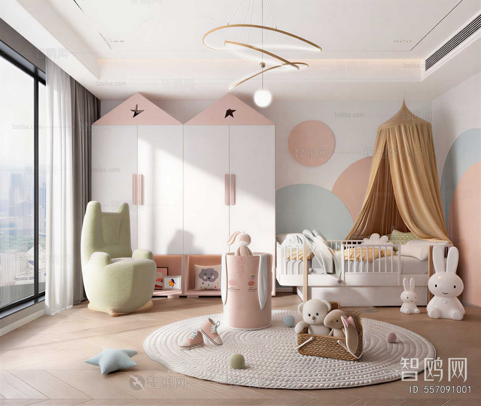 Modern Girl's Room Daughter's Room