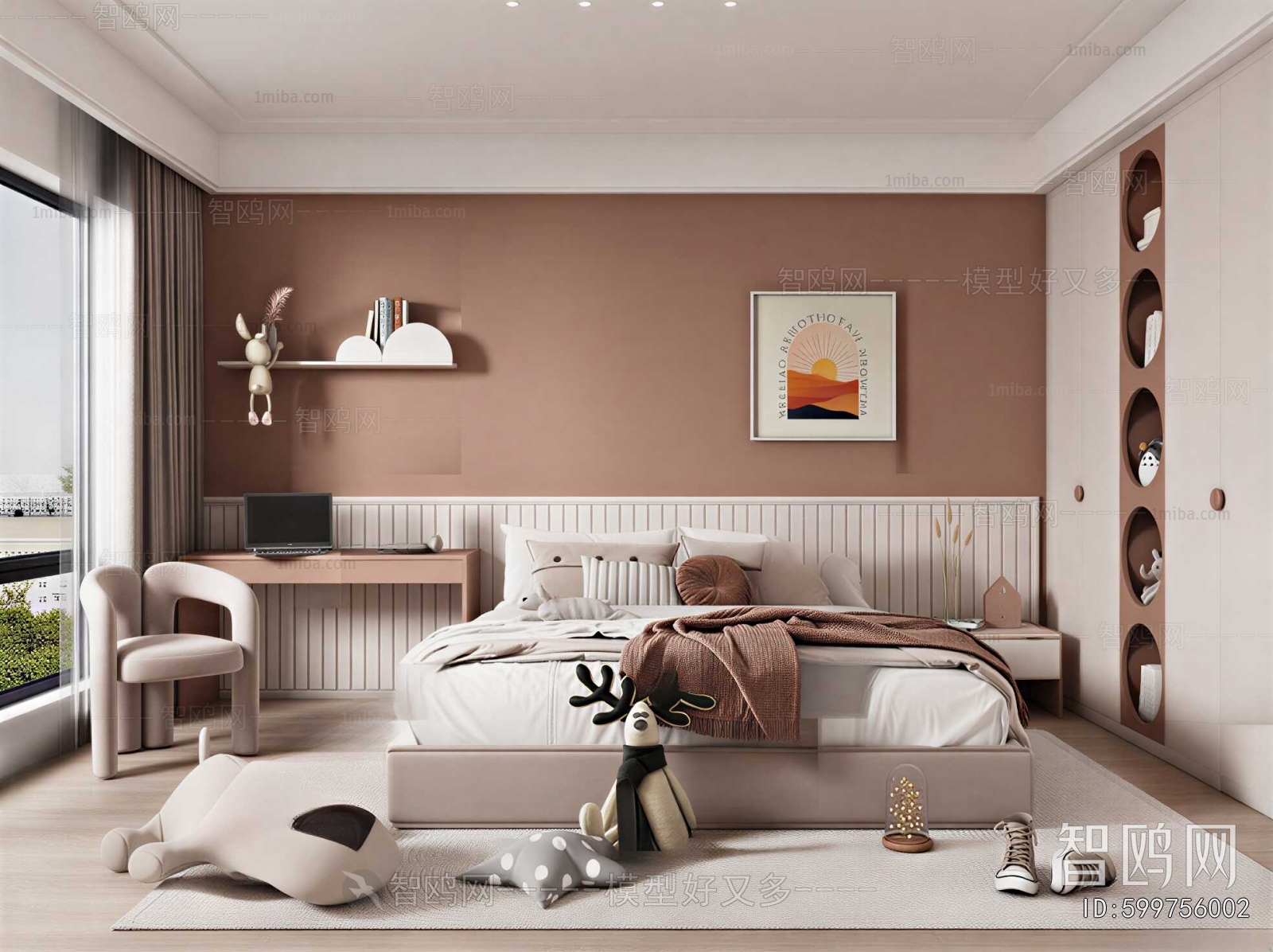 Modern Girl's Room Daughter's Room