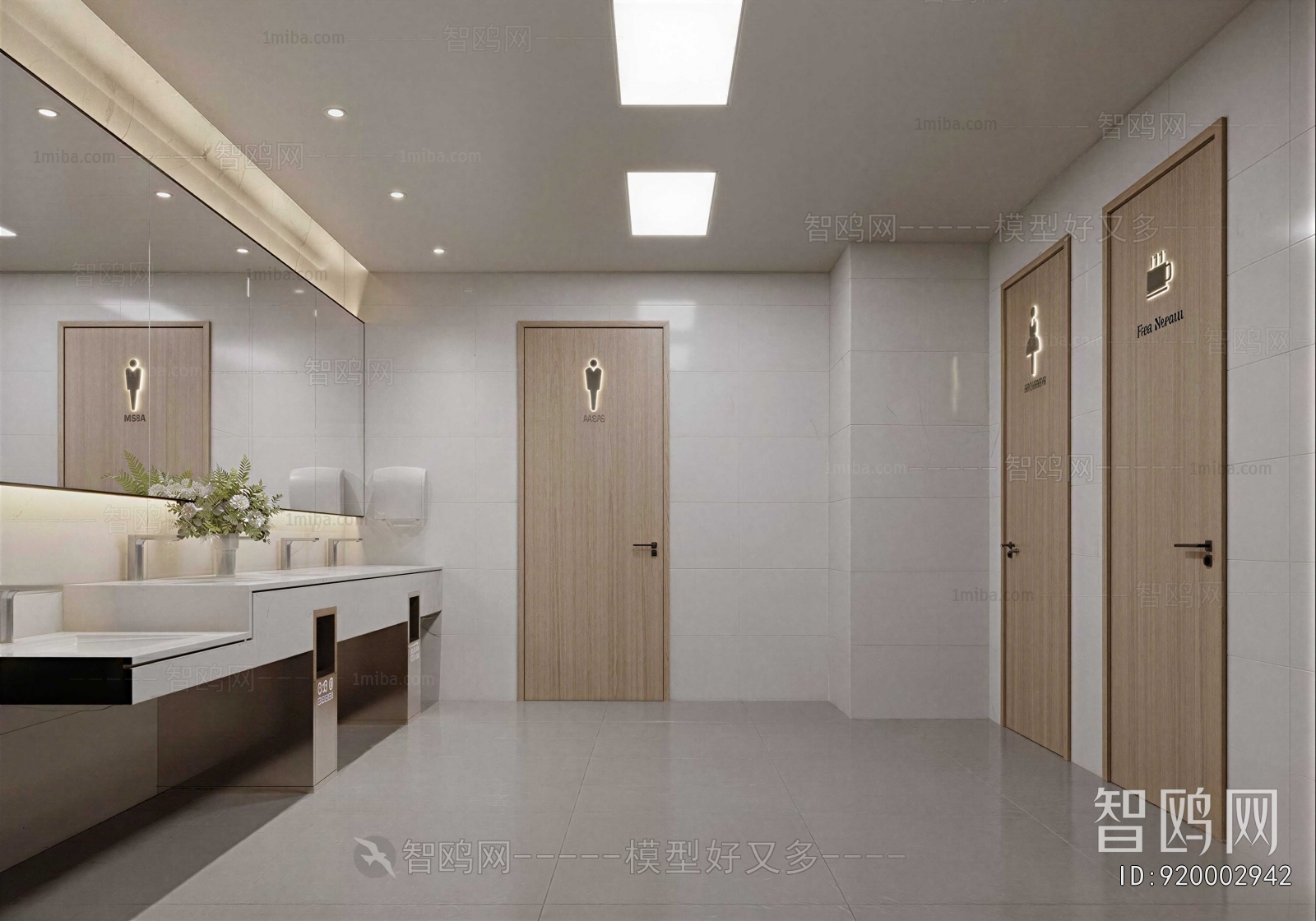 Modern Public Toilet