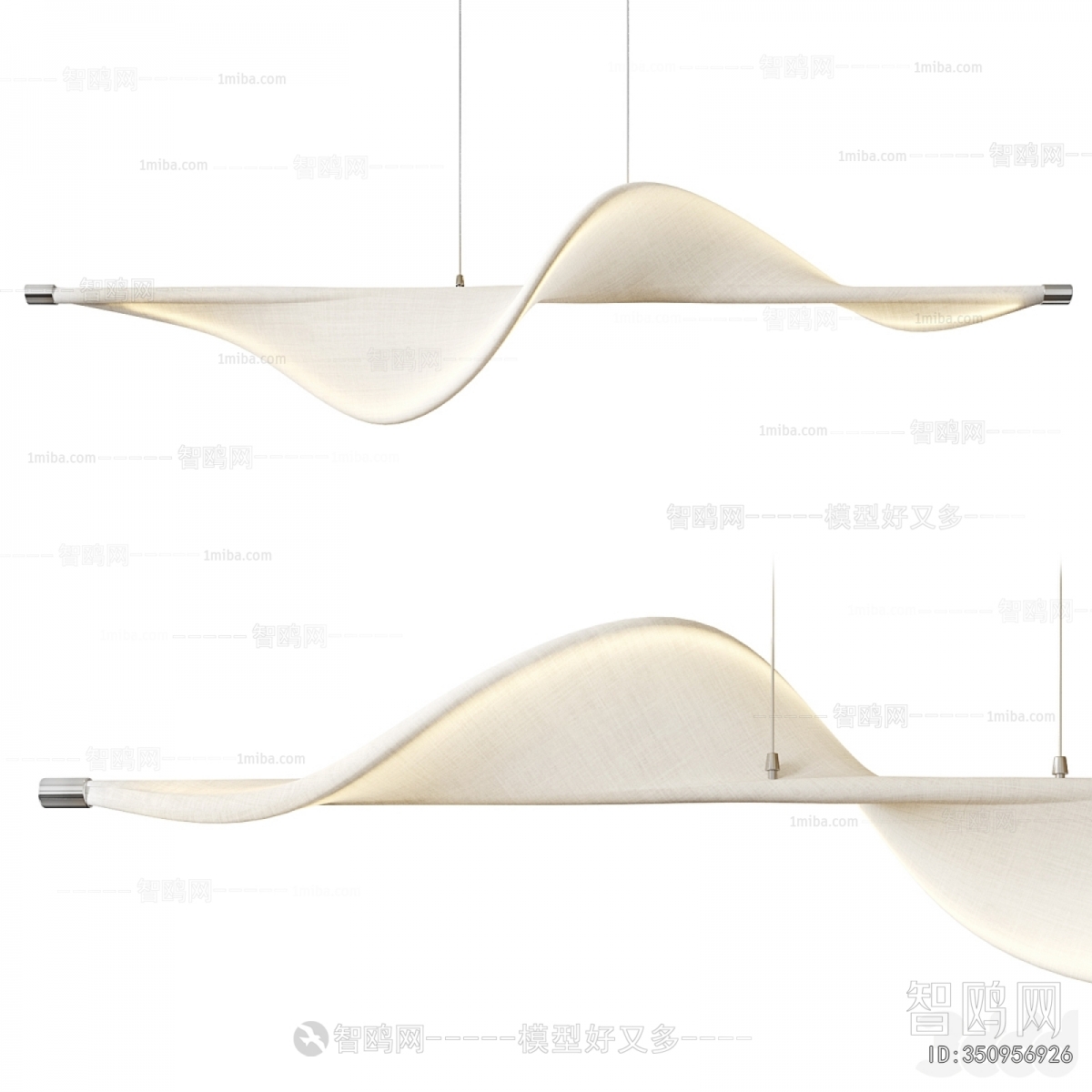 Modern Long Chandelier