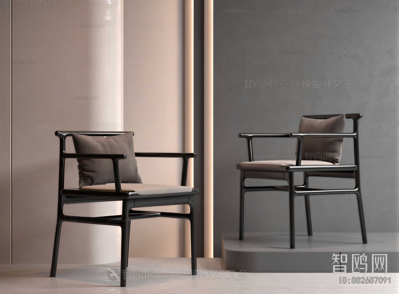 New Chinese Style Dining Chair