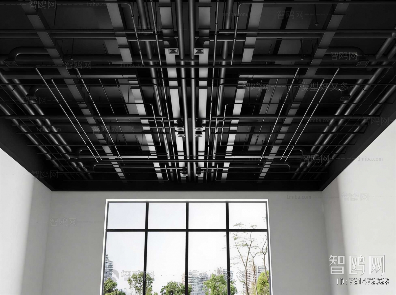 Industrial Style Suspended Ceiling