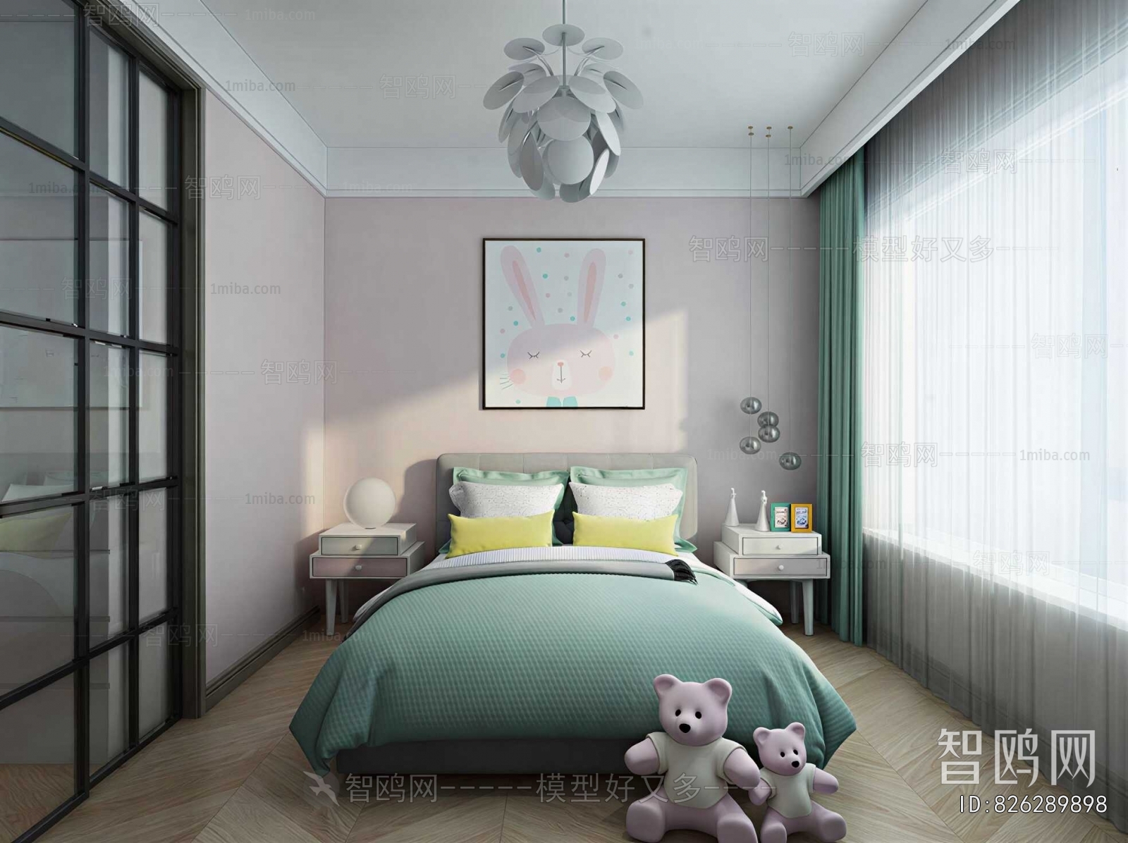 Modern Boy's Room And Son's Room