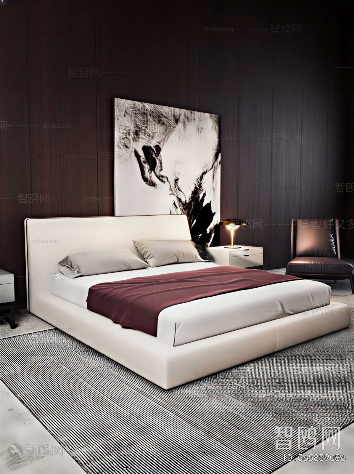 Modern Double Bed