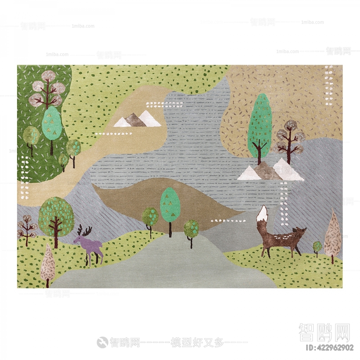 Modern Children's Carpet