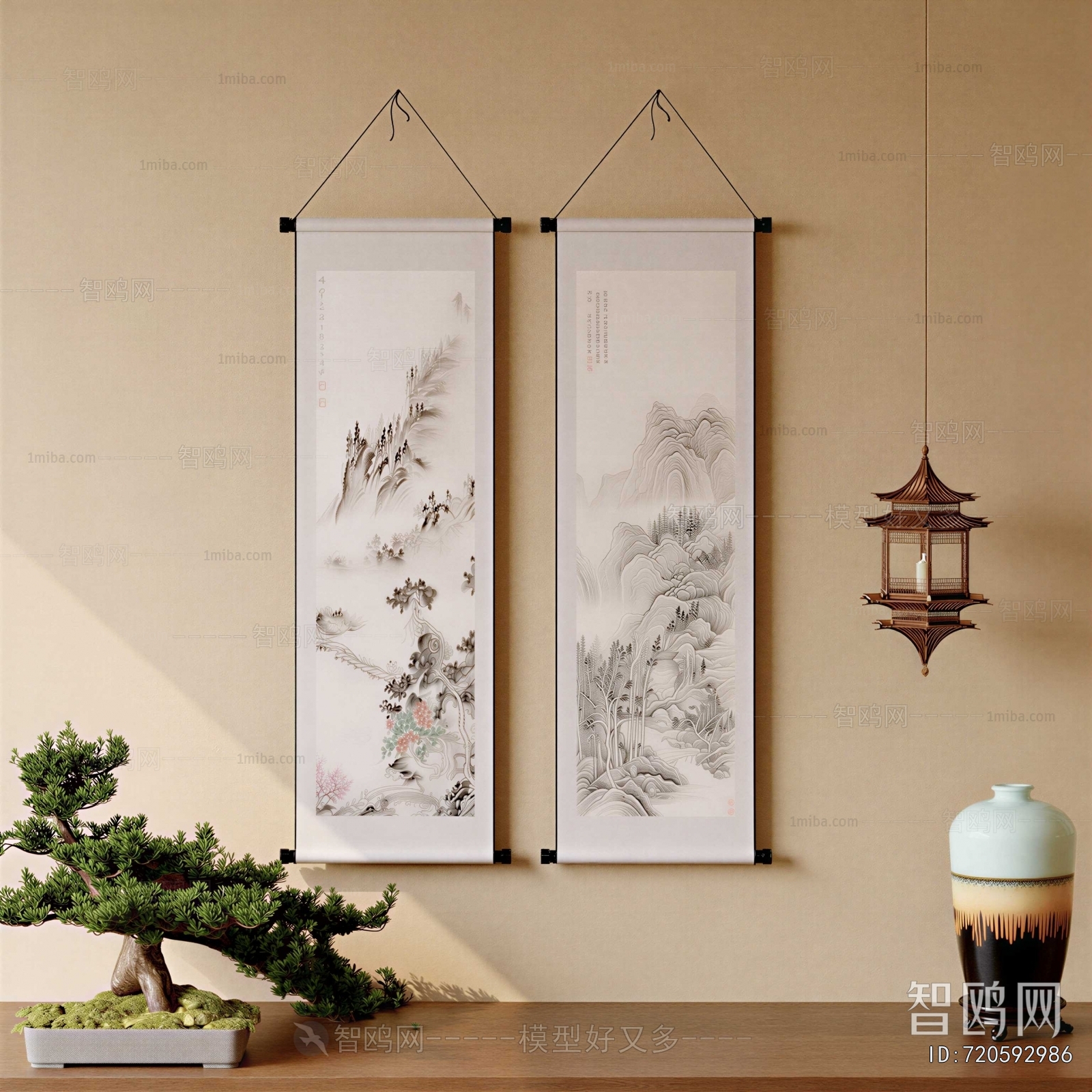 New Chinese Style Painting