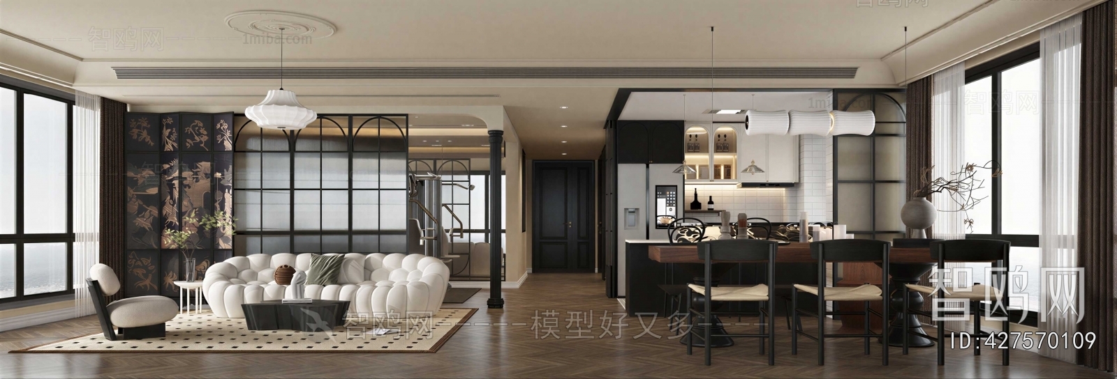 French Style A Living Room