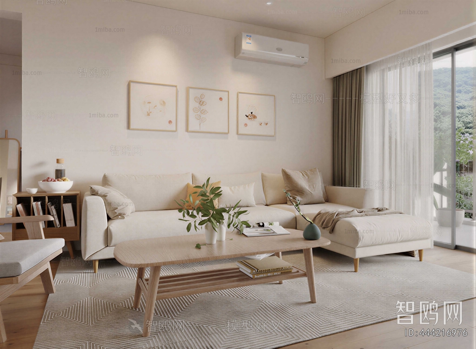 Nordic Style A Living Room