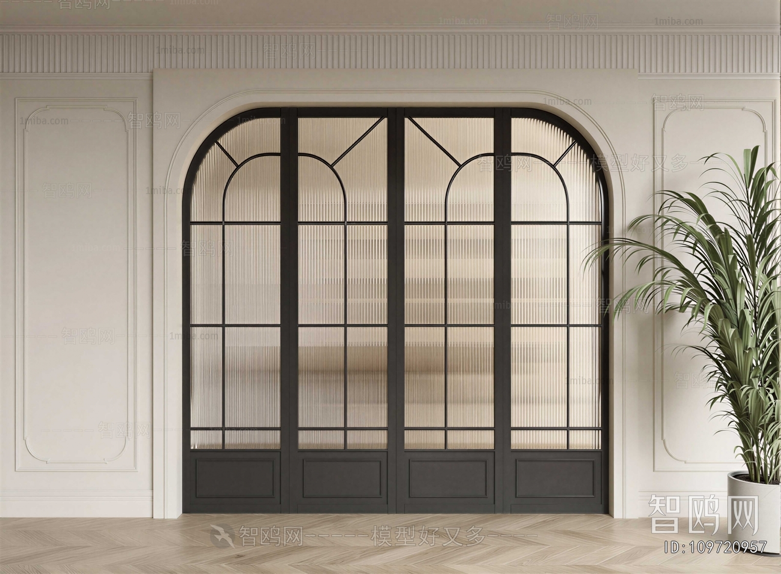 French Style Double Door