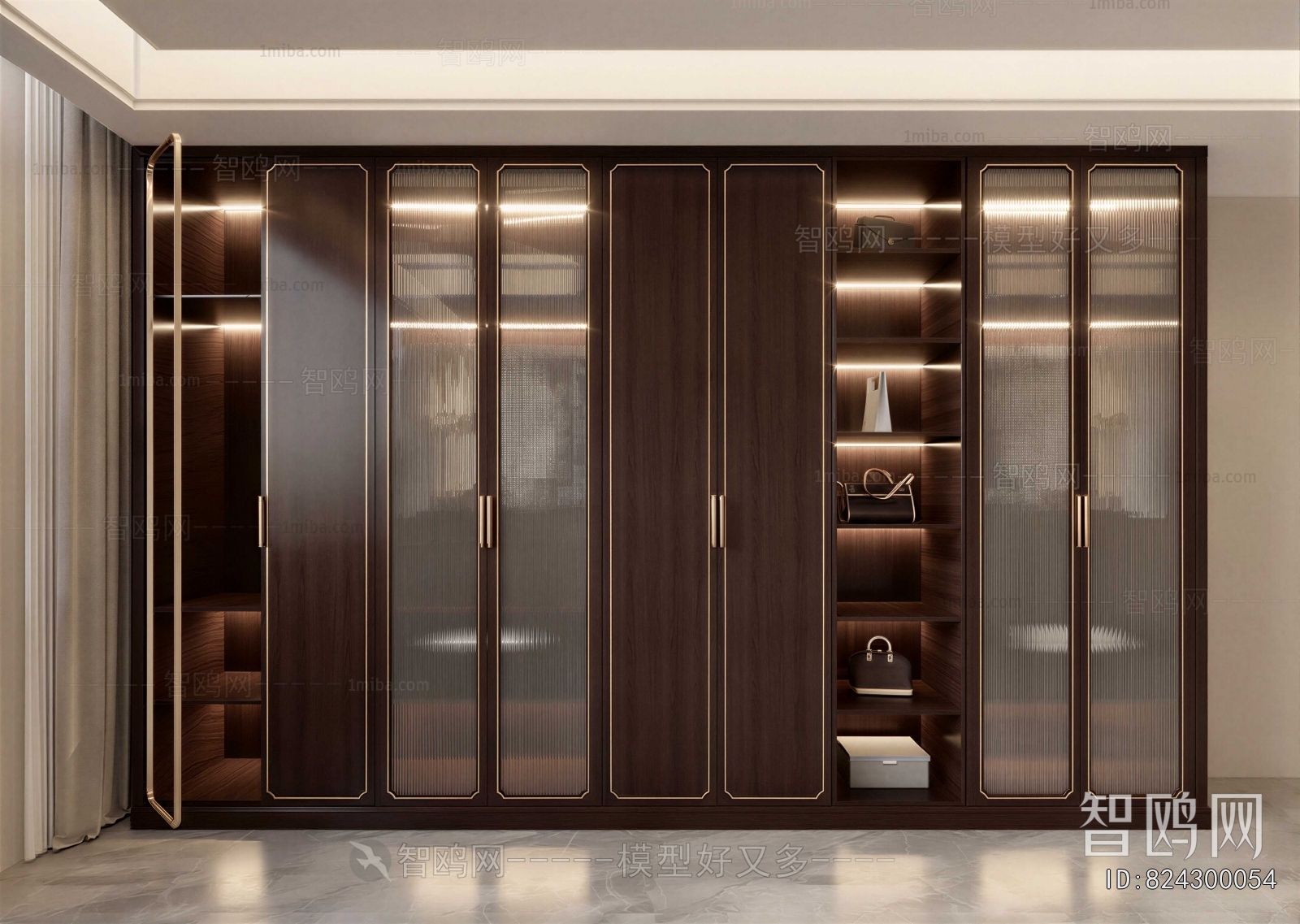 New Chinese Style The Wardrobe