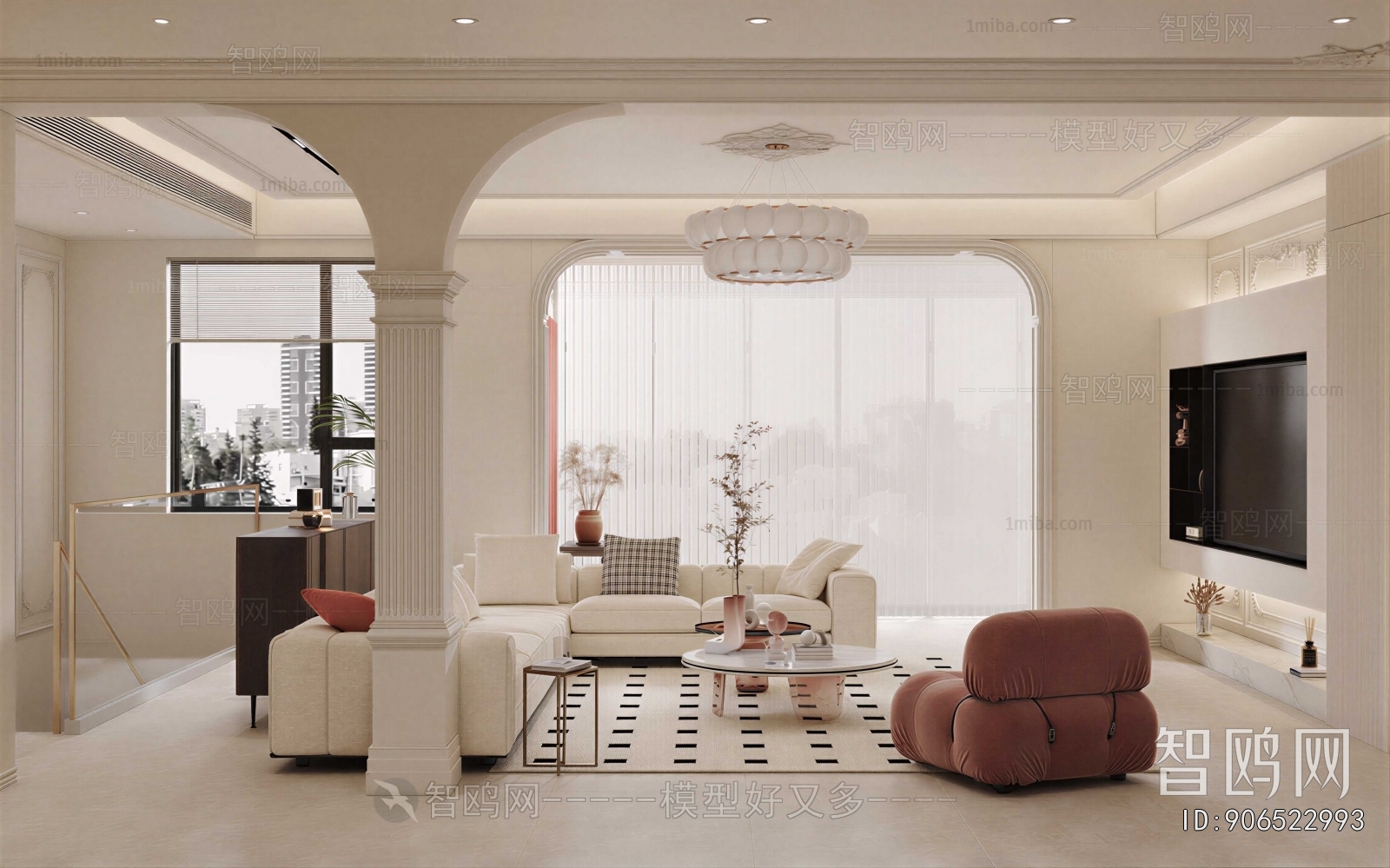 French Style A Living Room