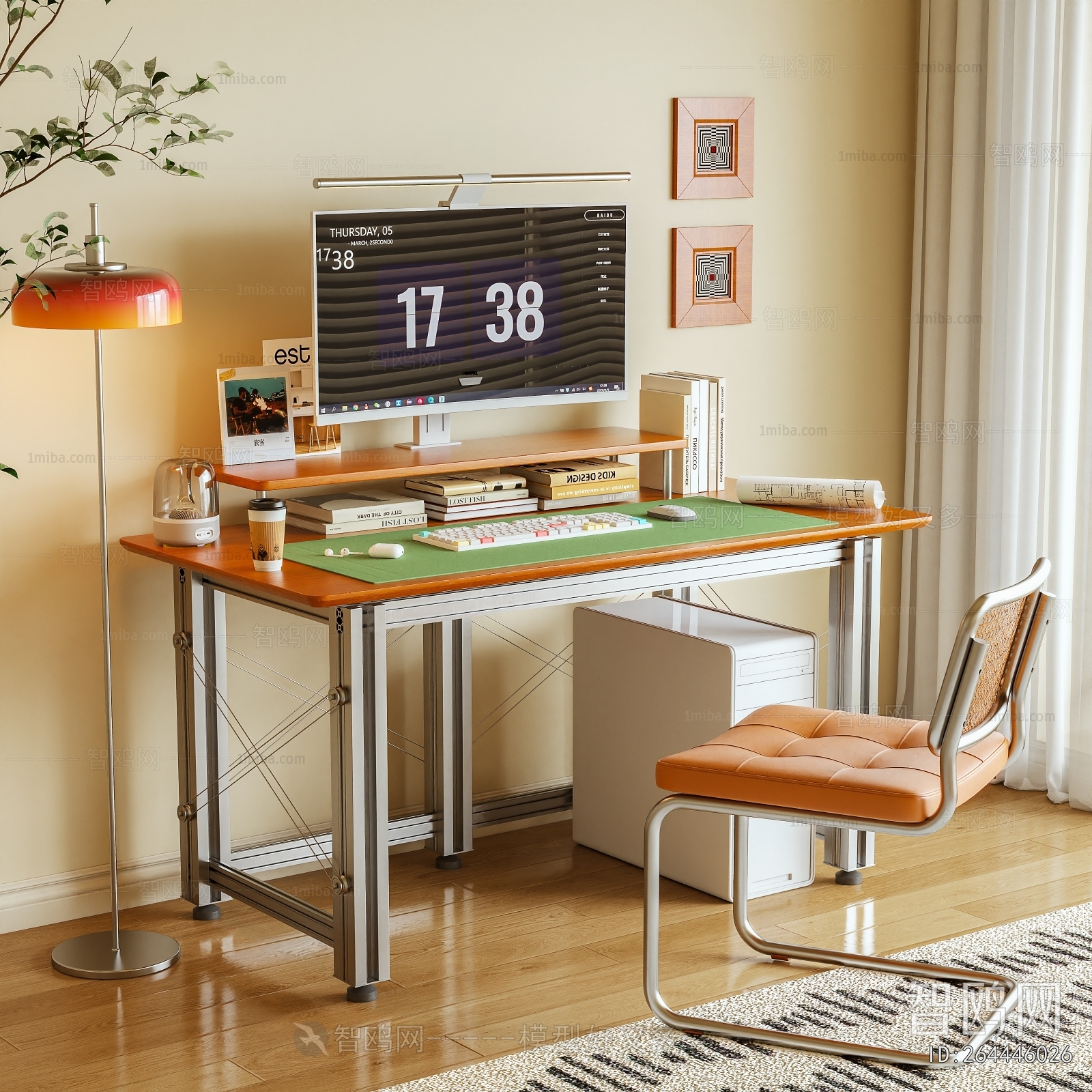 Modern Computer Desk And Chair