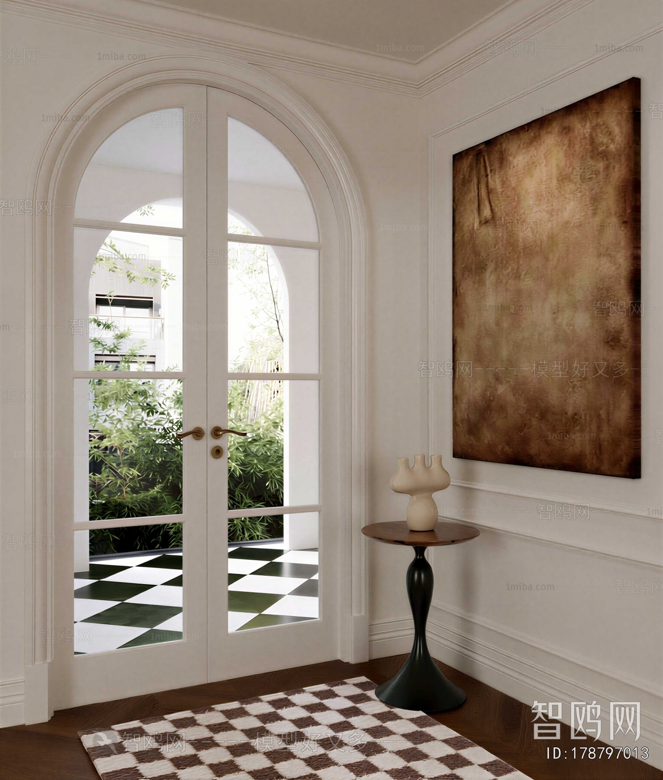 French Style Double Door