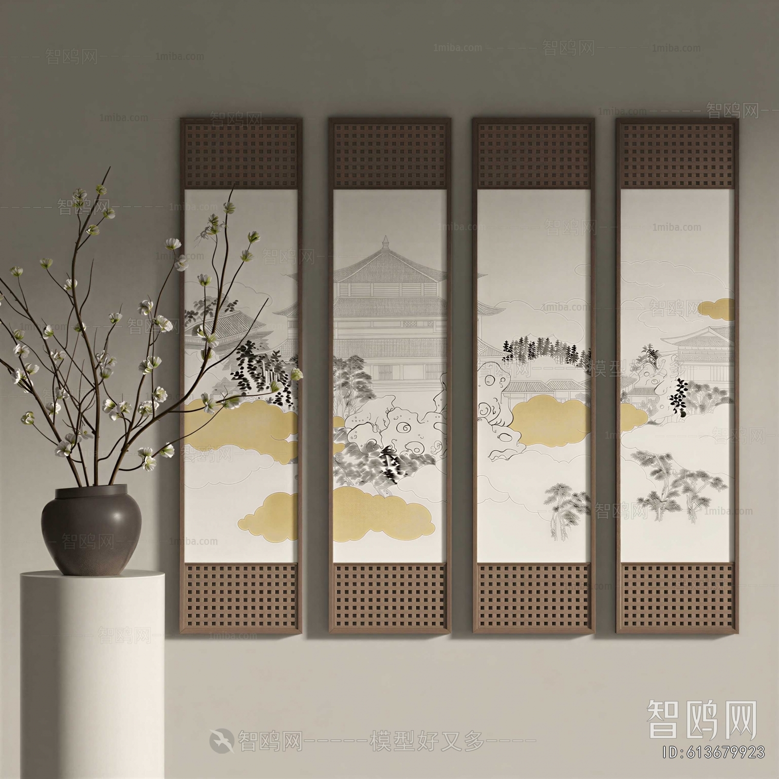 New Chinese Style Painting