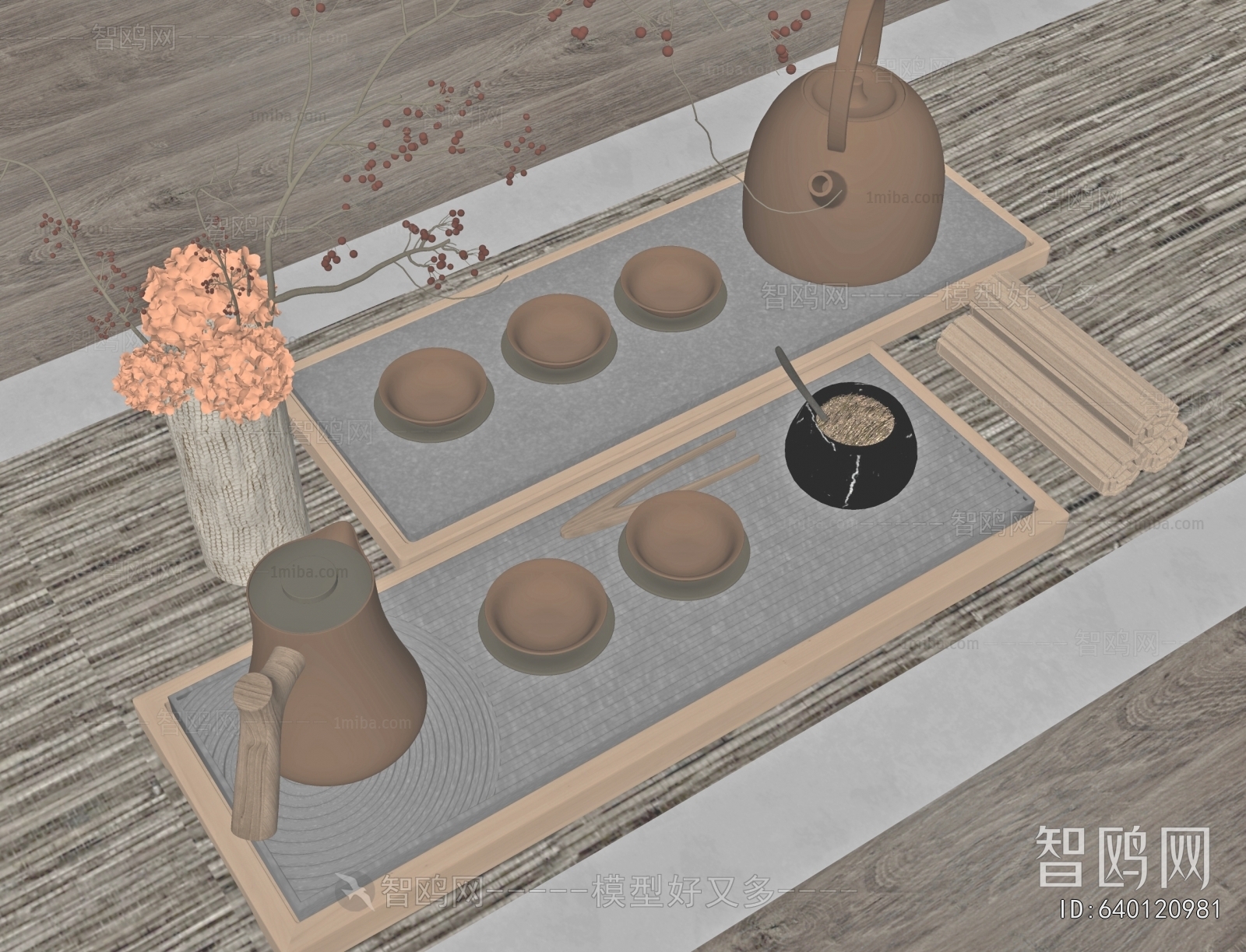 New Chinese Style Tea Set